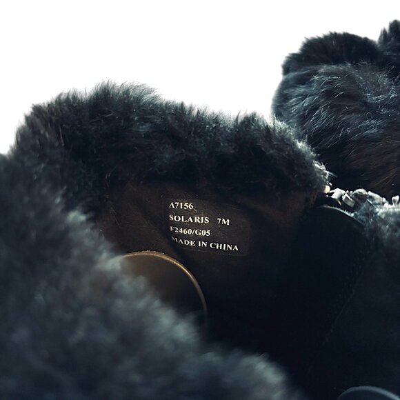 Coach ‘Solaris’ Monogram Fur Trim Snow Boot - Picture 10 of 11